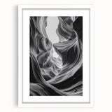 Twisted Stone Canyon – Dynamic Abstract Wall Art on Acrylic