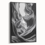 Twisted Stone Canyon – Dynamic Abstract Wall Art on Acrylic