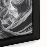 Twisted Stone Canyon – Dynamic Abstract Wall Art on Acrylic