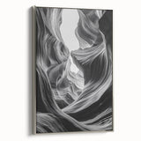 Twisted Stone Canyon – Dynamic Abstract Wall Art on Acrylic