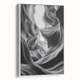 Twisted Stone Canyon – Dynamic Abstract Wall Art on Acrylic