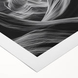 Twisted Stone Canyon – Dynamic Abstract Wall Art on Acrylic