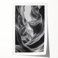 Twisted Stone Canyon – Dynamic Abstract Wall Art on Acrylic