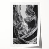 Twisted Stone Canyon – Dynamic Abstract Wall Art on Acrylic