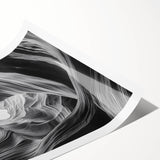 Twisted Stone Canyon – Dynamic Abstract Wall Art on Acrylic