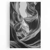 Twisted Stone Canyon – Dynamic Abstract Wall Art on Acrylic
