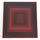 Abstract geometric canvas art featuring bold colors and dynamic shapes, perfect for modern home decor. Ideal for adding a contemporary touch to any space.
