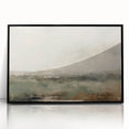 Abstract landscape wall art framed in black acrylic, showcasing vibrant colors and intricate patterns, perfect for modern home decor. Ideal for adding artistic flair to living spaces or offices.