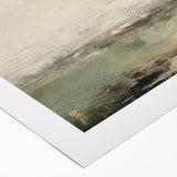 Abstract landscape wall art on rolled canvas, showcasing vibrant colors and dynamic shapes, perfect for modern home decor. Ideal for adding a contemporary touch to living spaces.