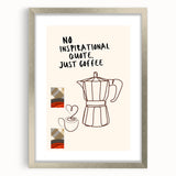 Textured abstract art print in muted earth tones on a framed canvas, ideal for bedroom wall decor.