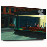 Modern Wall Art: Edward Hopper’s Iconic Nighthawks Diner Scene
