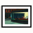 Modern Wall Art: Edward Hopper’s Iconic Nighthawks Diner Scene