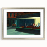 Modern Wall Art: Edward Hopper’s Iconic Nighthawks Diner Scene