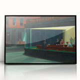 Modern Wall Art: Edward Hopper’s Iconic Nighthawks Diner Scene