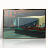 Modern Wall Art: Edward Hopper’s Iconic Nighthawks Diner Scene