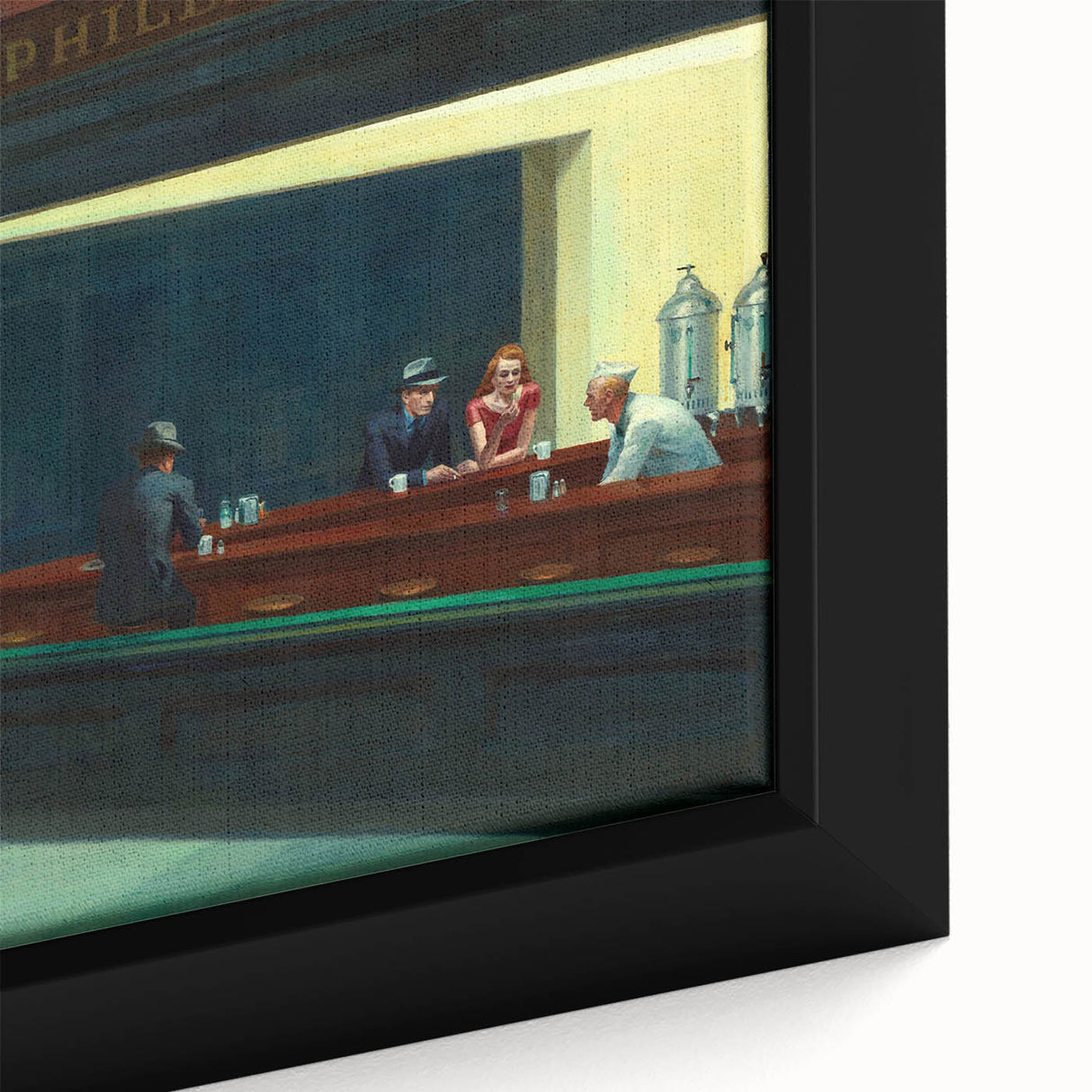 Modern Wall Art: Edward Hopper’s Iconic Nighthawks Diner Scene