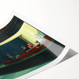 Modern Wall Art: Edward Hopper’s Iconic Nighthawks Diner Scene