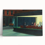 Modern Wall Art: Edward Hopper’s Iconic Nighthawks Diner Scene
