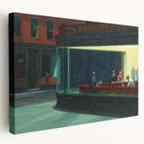 Modern Wall Art: Edward Hopper’s Iconic Nighthawks Diner Scene
