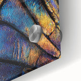 Large abstract wall art depicting a close-up of an animal in muted earth tones, acrylic print, ideal for dining room art.