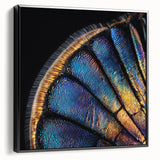 Black and white landscape art painting of a deer in a forest, printed on framed canvas, suitable for bedroom decor.