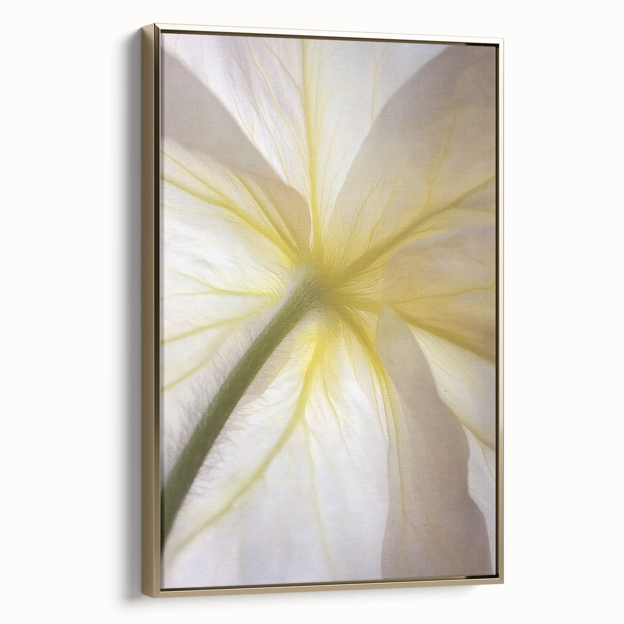 Framed canvas depicting a vintage-style black landscape painting, ideal for bedroom wall art.