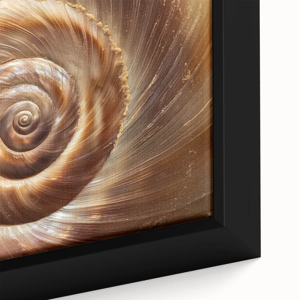 Extra large framed canvas featuring a close-up of colorful, textured nature elements, ideal for living room decor.