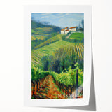 Extra large rolled canvas print featuring vibrant floral art, ideal for dining room or bathroom wall decor.