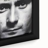 Phil Collins Face Value Retro Wall Art – Vintage Canvas Print