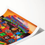 Boz Scaggs 1997 Fillmore Poster - Retro Music Wall Art