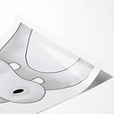 Be Happy Hippo - Boys Room Wall Art Kids Wall Art Prints