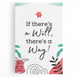 Children’s Learning Art Prints - If There’s a Will, There’s a Way