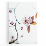Black and white large art canvas of a spring scene with trees, ideal for kitchen wall art.