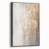 Framed canvas featuring a black and white vintage landscape painting, ideal for bedroom wall decor.