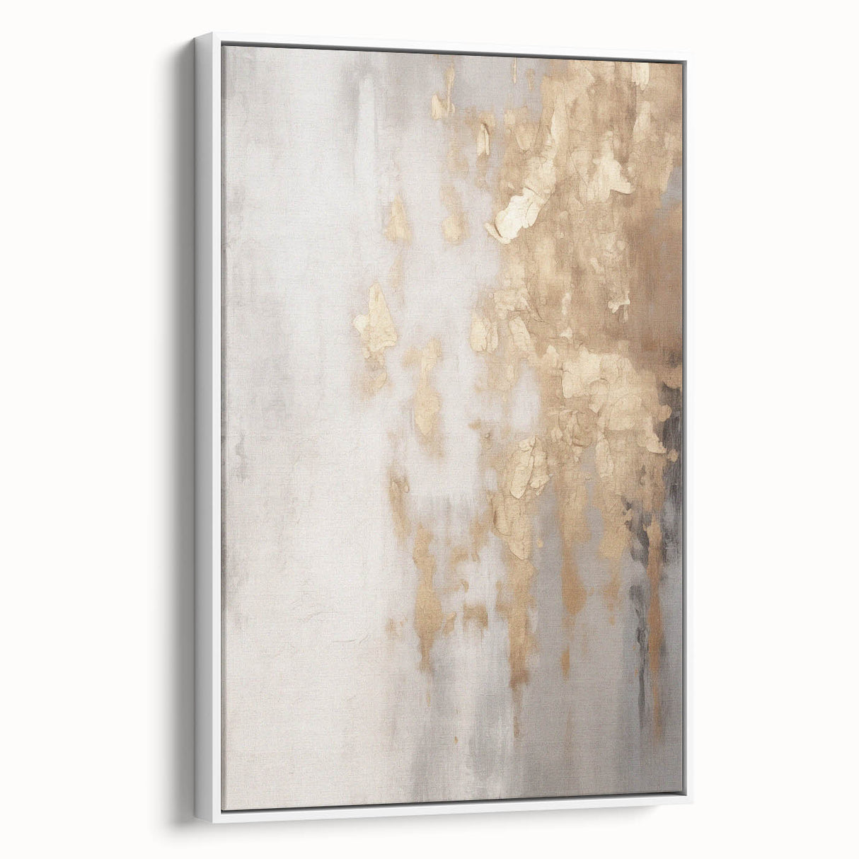 Vintage poster art featuring a winter scene on a framed canvas, with muted blue and white tones, ideal for living room decor.