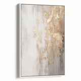 Vintage poster art featuring a winter scene on a framed canvas, with muted blue and white tones, ideal for living room decor.