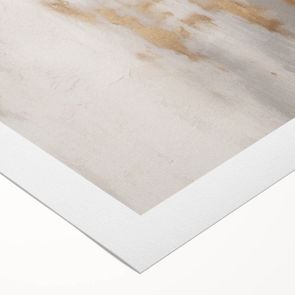 Art deco poster featuring a winter scene in soft blue and white tones on a rolled canvas, suited for dining room ambiance.