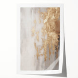 Extra large rolled print of a winter floral scene in muted gray and blue tones, ideal for art wall dining room.