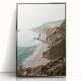 Mid-century modernist art of abstract shapes in pastel shades on a silver-framed acrylic, suitable for nursery wall art.