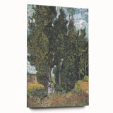 Large abstract wall art on acrylic glass depicting vibrant, swirling blue and yellow tones.