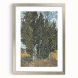 Extra large framed abstract art print featuring textured swirls in vibrant blues and yellows, ideal for living room decor.