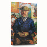 Impressionism Wall Art - Portrait of Père Tanguy by Vincent van Gogh