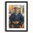 Impressionism Wall Art - Portrait of Père Tanguy by Vincent van Gogh