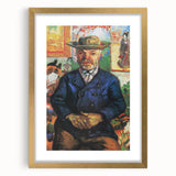 Impressionism Wall Art - Portrait of Père Tanguy by Vincent van Gogh