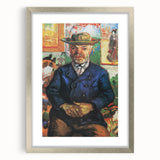 Impressionism Wall Art - Portrait of Père Tanguy by Vincent van Gogh