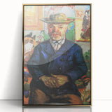 Impressionism Wall Art - Portrait of Père Tanguy by Vincent van Gogh
