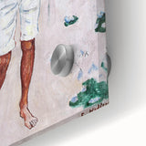 Modern Wall Art - Minimalist Childhood Portrait with Subtle Tones