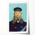 Impressionism Wall Art - Portrait of Postman Roulin by Vincent van Gogh
