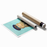 Impressionism Wall Art - Portrait of Postman Roulin by Vincent van Gogh