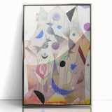 Abstract Modern Art Print - Persian Nightingales by Paul Klee - Modern Wall Art